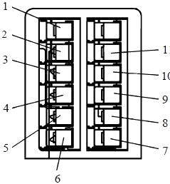 Схема дополнительного блока реле