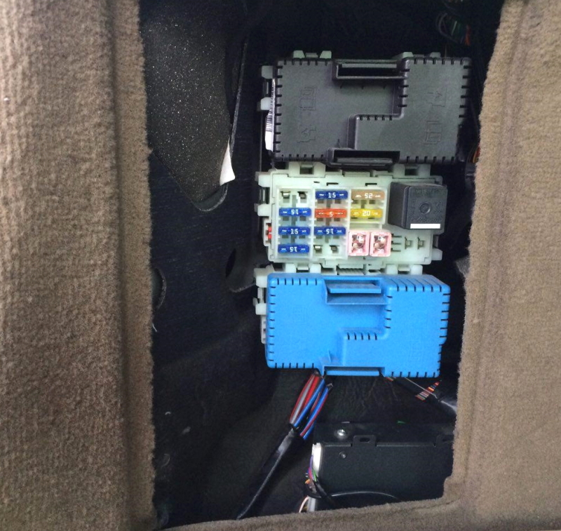 XC70 photo of fuse box