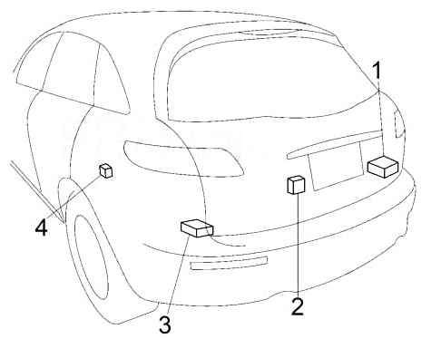 Схема дополнительных элементов