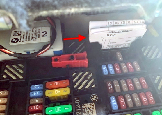 расположение буклета