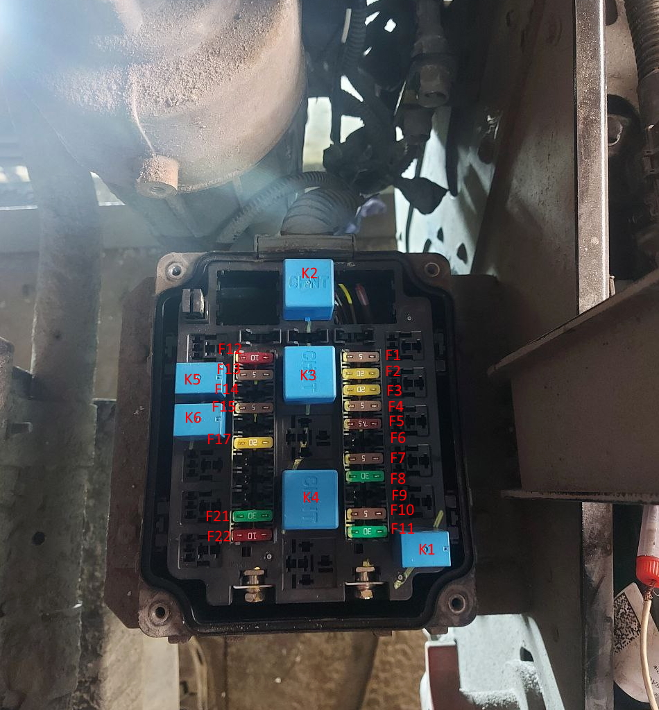 блок на раме