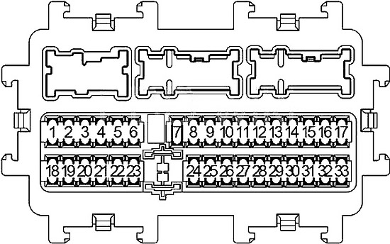 Схема блока в салоне кашкай j11