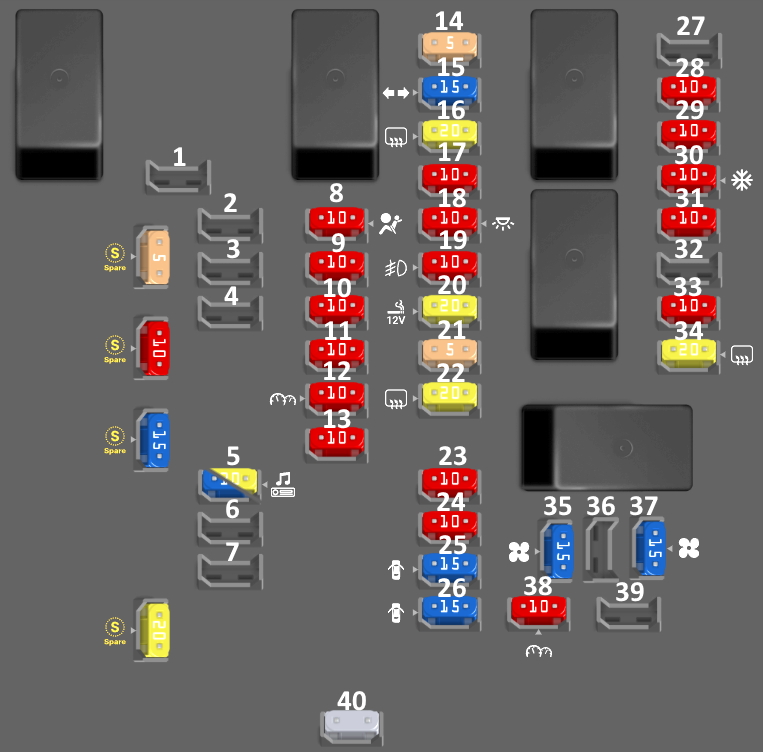 Схема блока