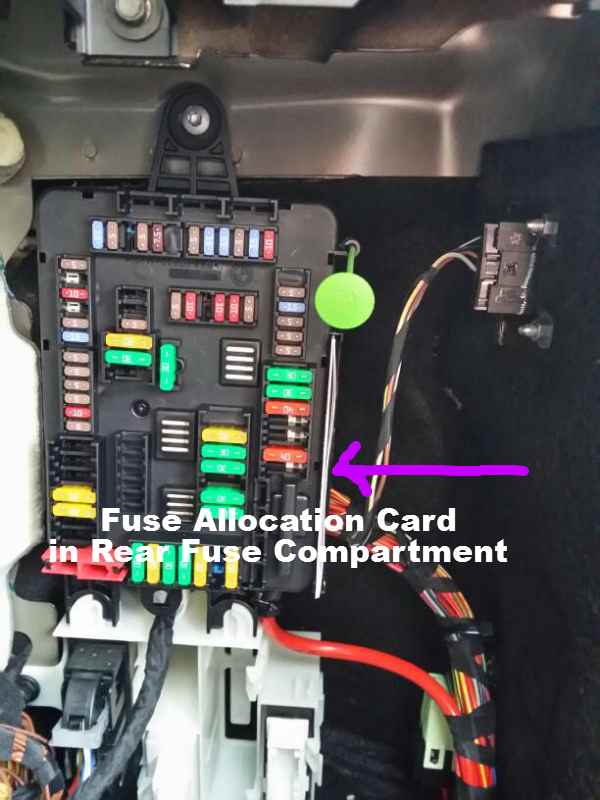 фото блока в багажнике х5