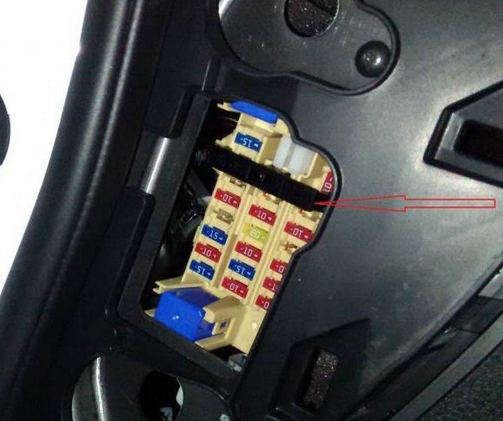 фото блока в салоне