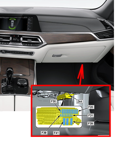 блок в салоне