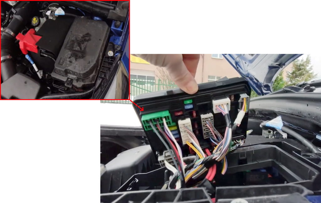 Блок под капотом