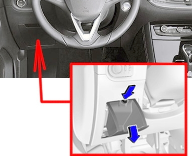 Блок в салоне