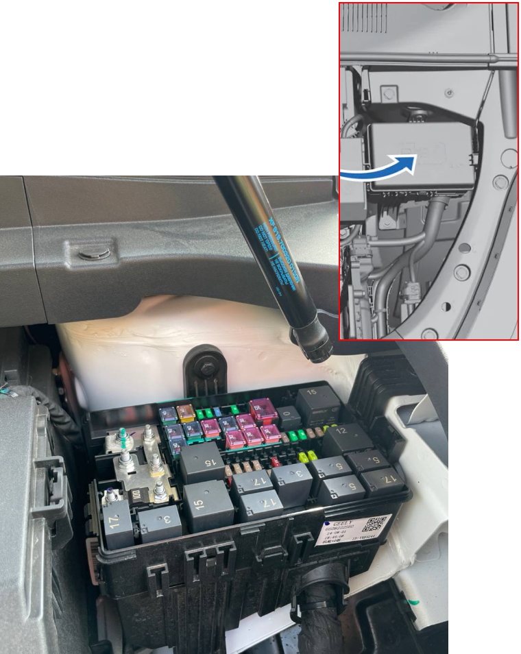 Блок под капотом