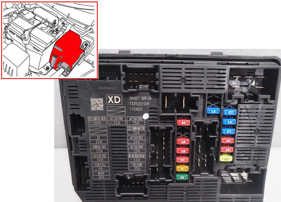 Блок предохранителей 2