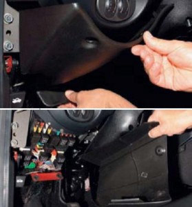 нива крышка предохранителей