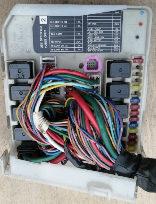 Фото блока под капотом