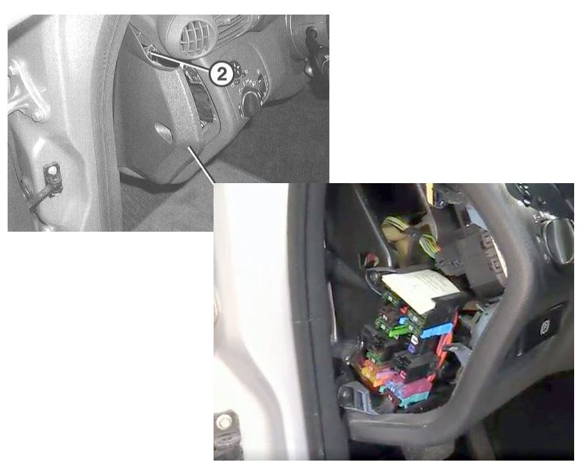 Фото пример блока в салоне 203