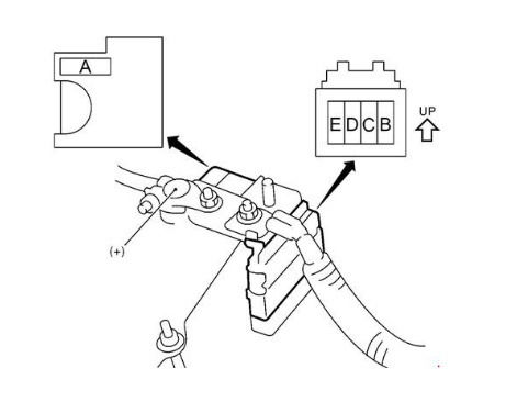 Схема силового блока предохранителей Nissan NV200