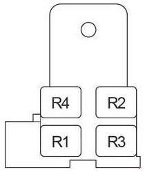 Схема правый руль