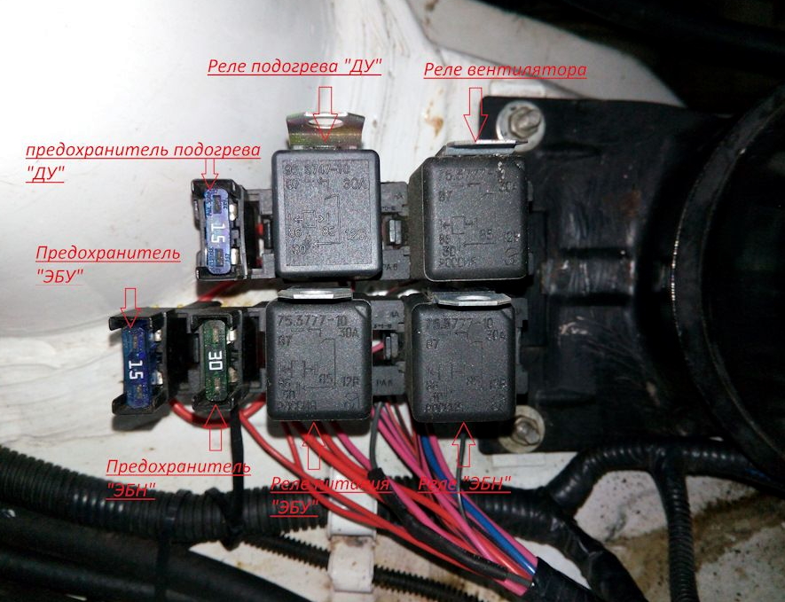 shema bloka pod kapotom