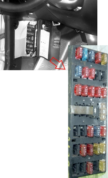 Блок в салоне