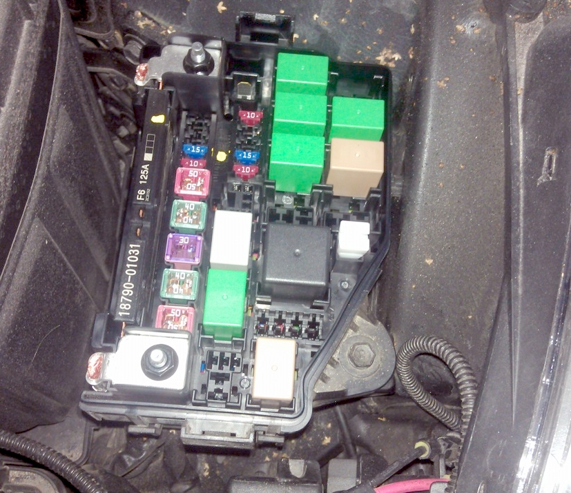 Блок под капотом