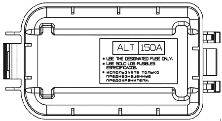 Схема блока на АКБ