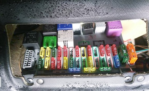 Фотография блока в салоне