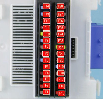 Блок в салоне Вариант 1