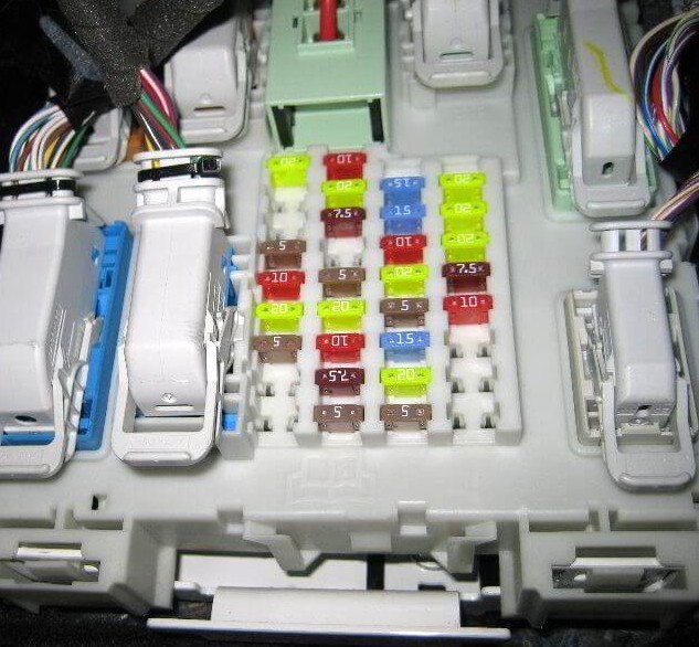 Фотография блока в салоне