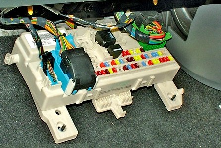 Блок в салоне вариант 1