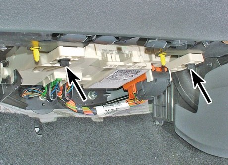 Блок в салоне