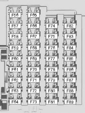 Схема блока в салоне 3 поколение