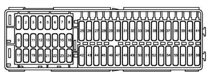 Схема блока в салоне