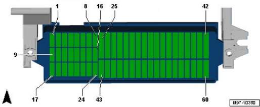 Схема блока в салоне