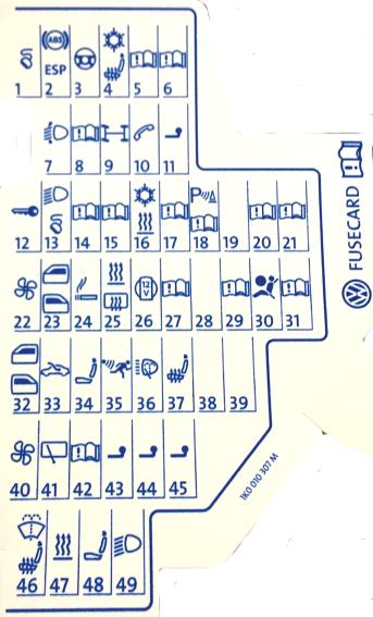 Схема блока в салоне