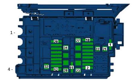Схема блока под капотом