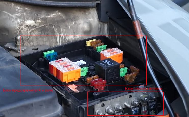 Блок под капотом