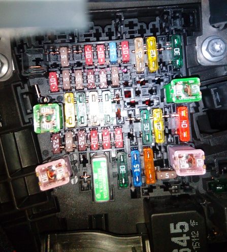 блок в салоне шкоды октавия а7