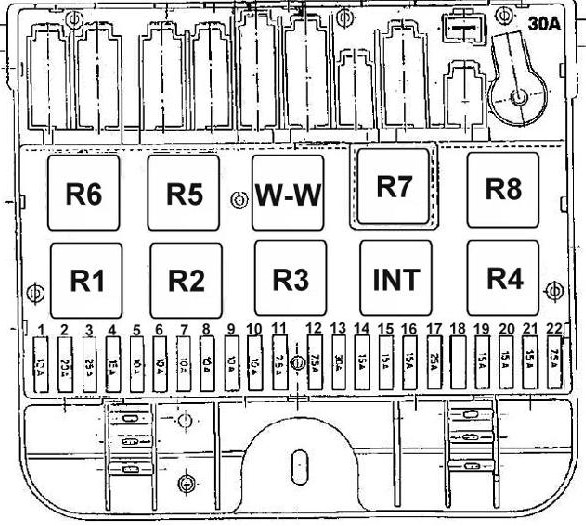Схема блока