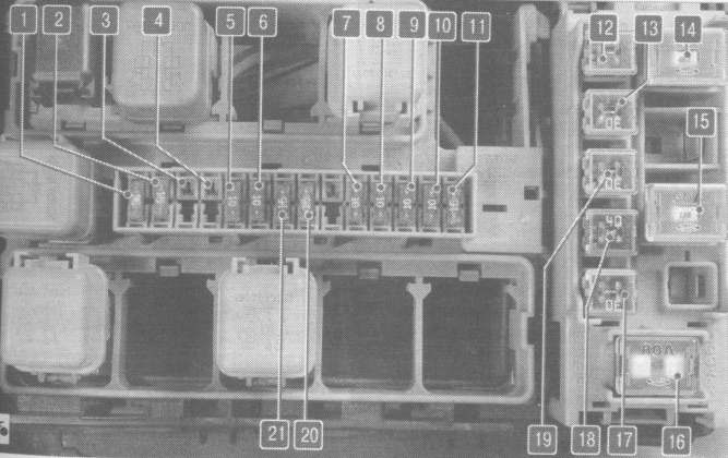 Схема блока под капотом