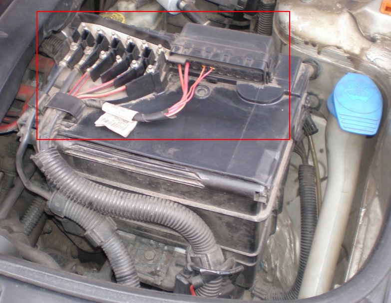 Блок под капотом