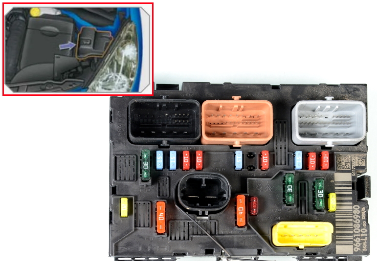 Блок под капотом