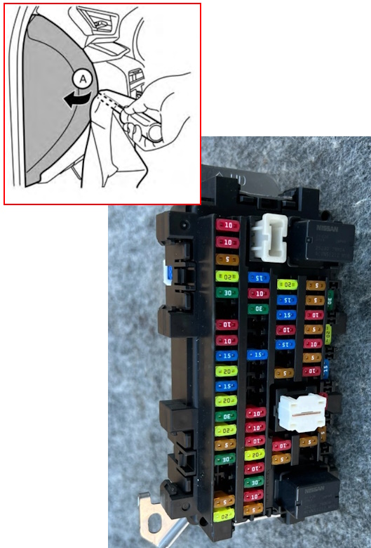 Блок в салоне