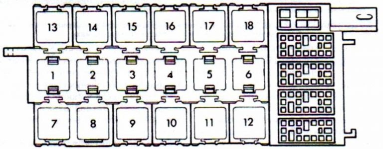 Ауди 80 схема реле