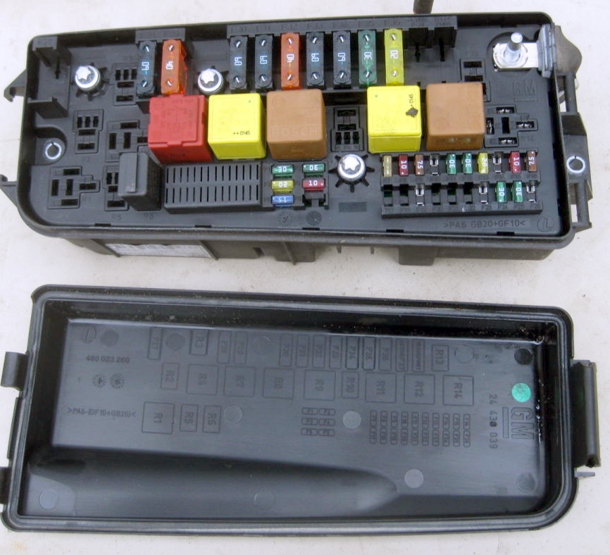 Блок под капотом Vectra C