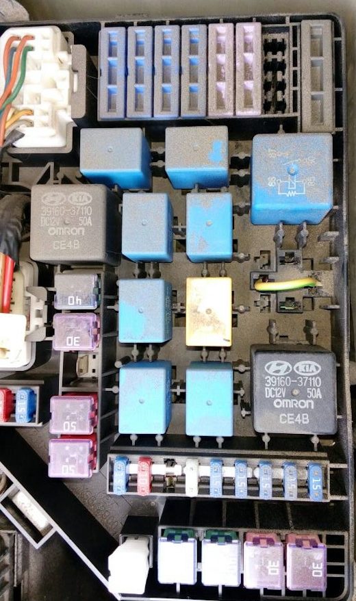 Блок под капотом хендай туксон