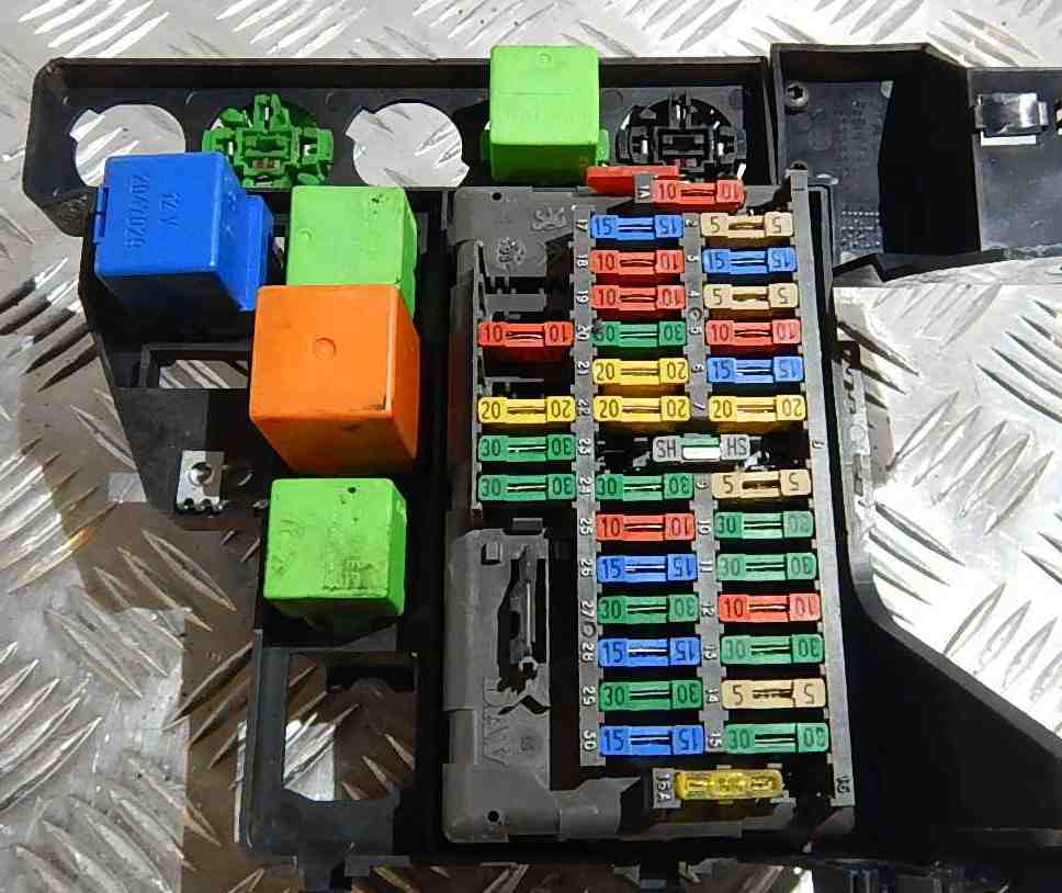 Блок предохранителей Citroen Evasion