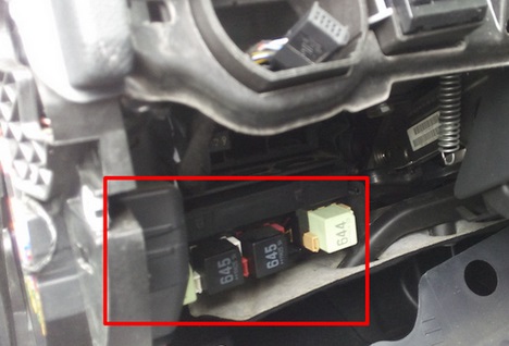 Блок с реле а5