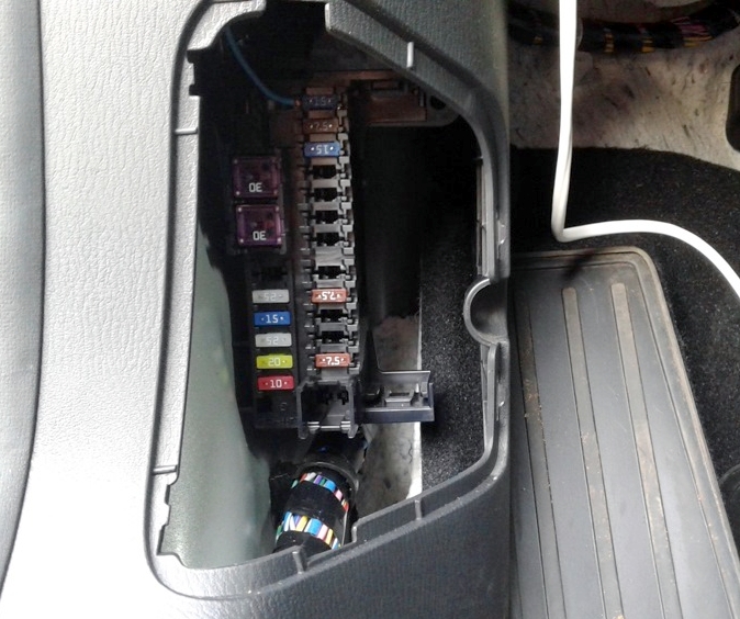 Блок в салоне