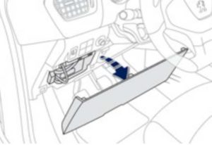 Доступ к блоку в салоне