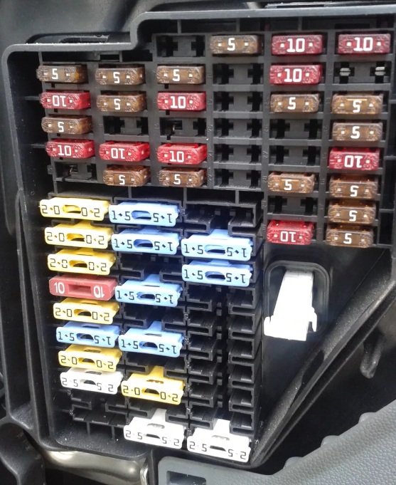 Фото блок с предохранителями