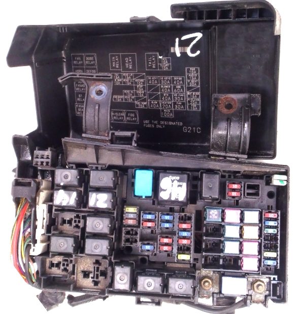Фото блока под капотом