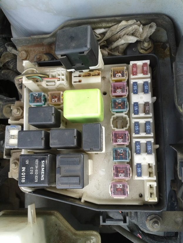 Фото пример блока под капотом